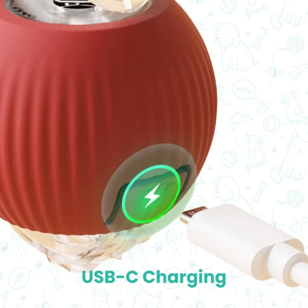 Electric Smart Automatic Rolling Pet Ball - Image 4