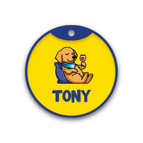 Customized Dog Id Tags - Cartoon Style - Image 5