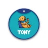 Customized Dog Id Tags - Cartoon Style