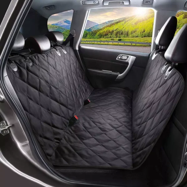 Dog Car Seat Cover, Waterproof & Scratch Proof & Nonslip Back Seat Cover - Image 2