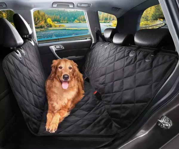 Dog Car Seat Cover, Waterproof & Scratch Proof & Nonslip Back Seat Cover - Image 3