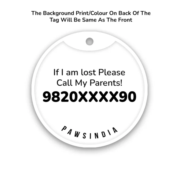 Customized Dog Id Tags - Cartoon Style - Image 2