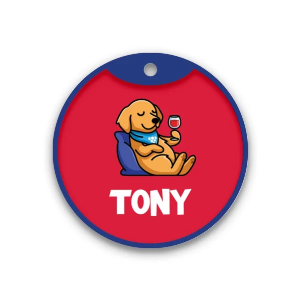 Customized Dog Id Tags - Cartoon Style - Image 3